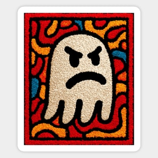 Angry Little Ghost | Halloween for Kids Magnet